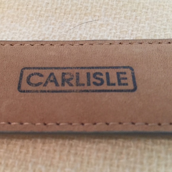 Carlisle Lizard Embossed Leather Belt - Picture 6 of 6